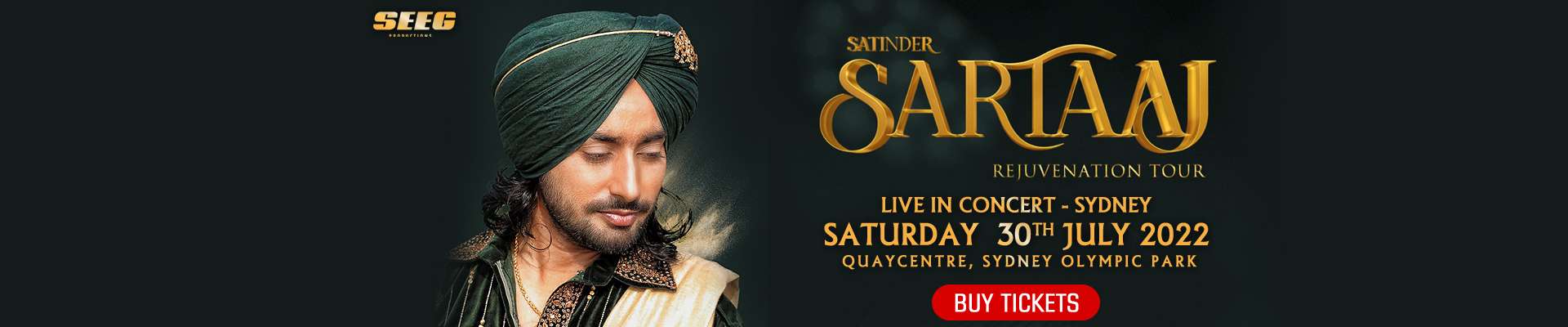 Rejuvenation Tour - Satinder Sartaaj Live In Concert Sydney 2022