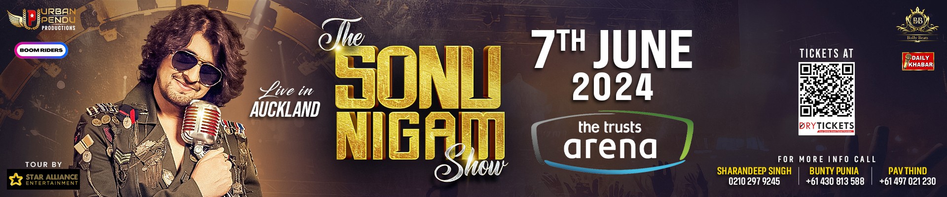 The Sonu Nigam Show - Live In Concert Auckland (NZ) 2024