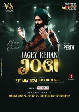 Jagey Rehan Jogi - Kanwar Grewal Live In Concert Perth 2024
