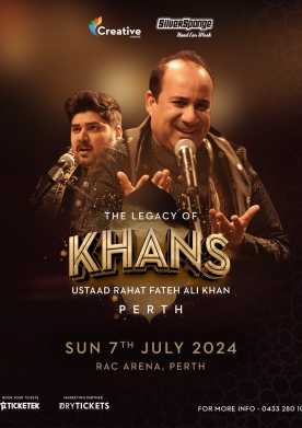 The Legacy of KHANS - Ustad Rahat Fateh Ali Khan Live In Perth 2024