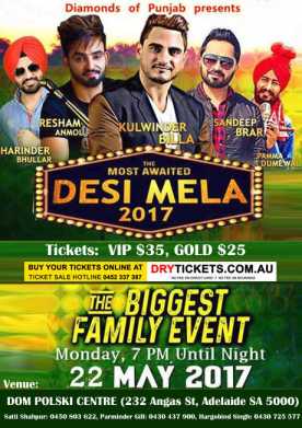 Desi Mela 2017 - Live In Adelaide