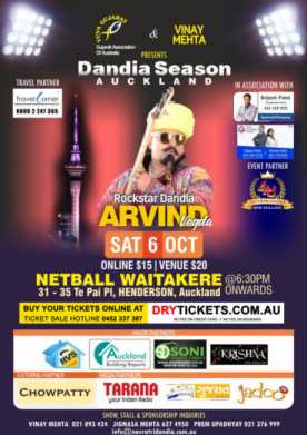 Rockstar Dandia ARVIND VEGDA Live In Auckland