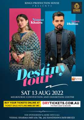 Destiny Tour By Nimrat Khaira & Arjan Dhillon Live In Concert Melbourne