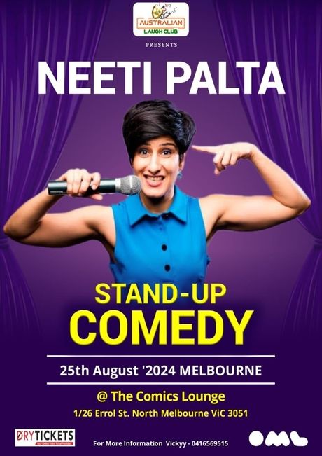 Neeti Palta - Stand-Up Comedy Live In Melbourne