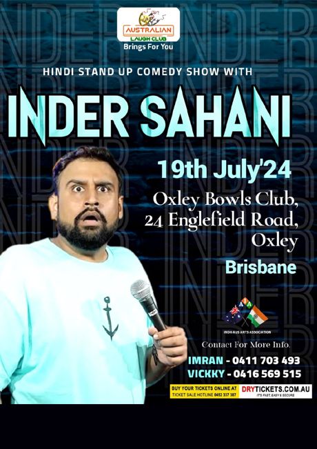 Inder Sahani Live In Brisbane