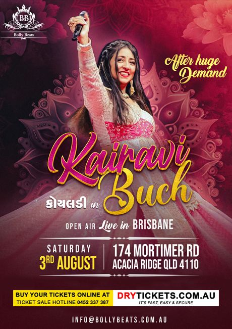 Kairavi Buch Live In Brisbane (Open Air Garba) 2024