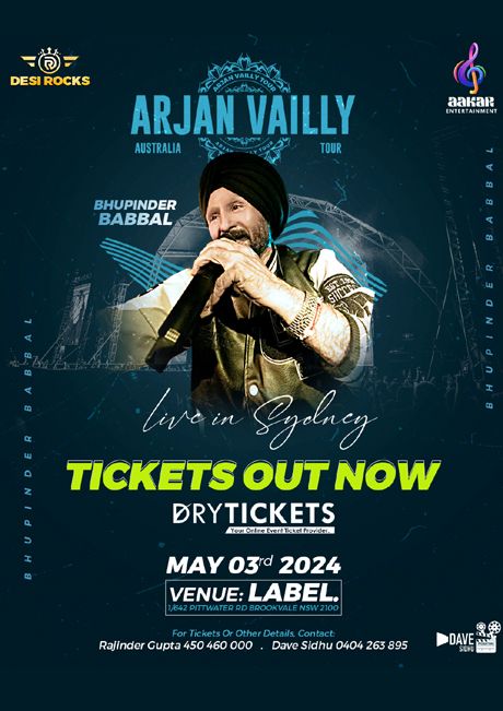 Bhupinder Babbal - Arjan Vailly Live In Sydney