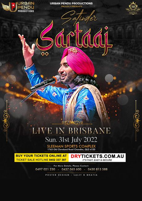 Rejuvenation Tour - Satinder Sartaaj Live In Concert Brisbane 2022