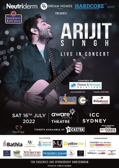 Arijit Singh Live - Sydney 2022